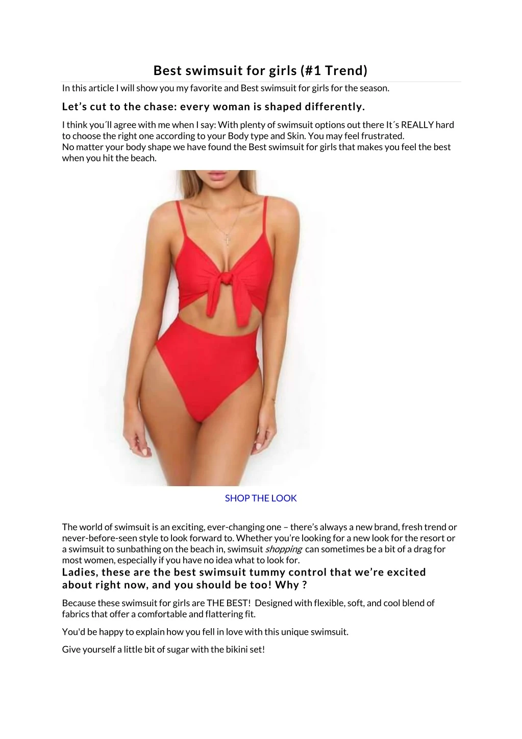 best swimsuit for girls 1 trend in this article