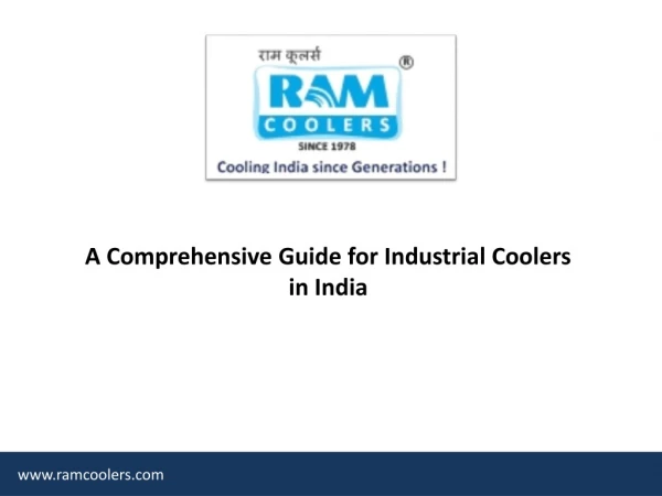 A Comprehensive Guide for Industrial Coolers in India