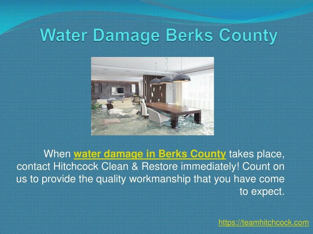 water damage berks county