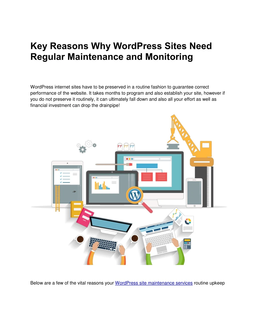 key reasons why wordpress sites need regular