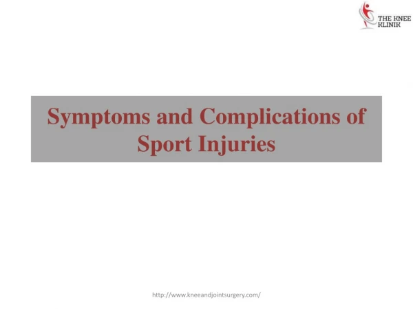 Sport Surgery | Injuries | Treatment In Pune | The Knee Klinik