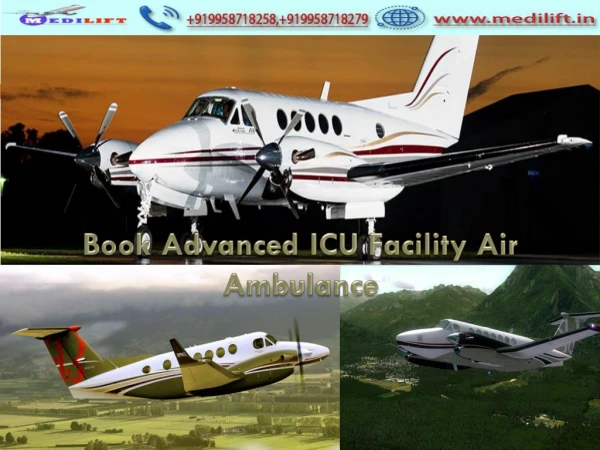 Get Ultimate Patient Care Air Ambulance Services in Patna