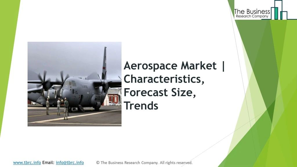 aerospace market characteristics forecast size