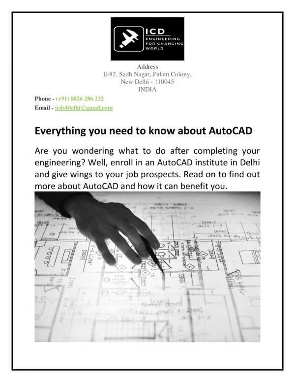 Everything you need to know about AutoCAD