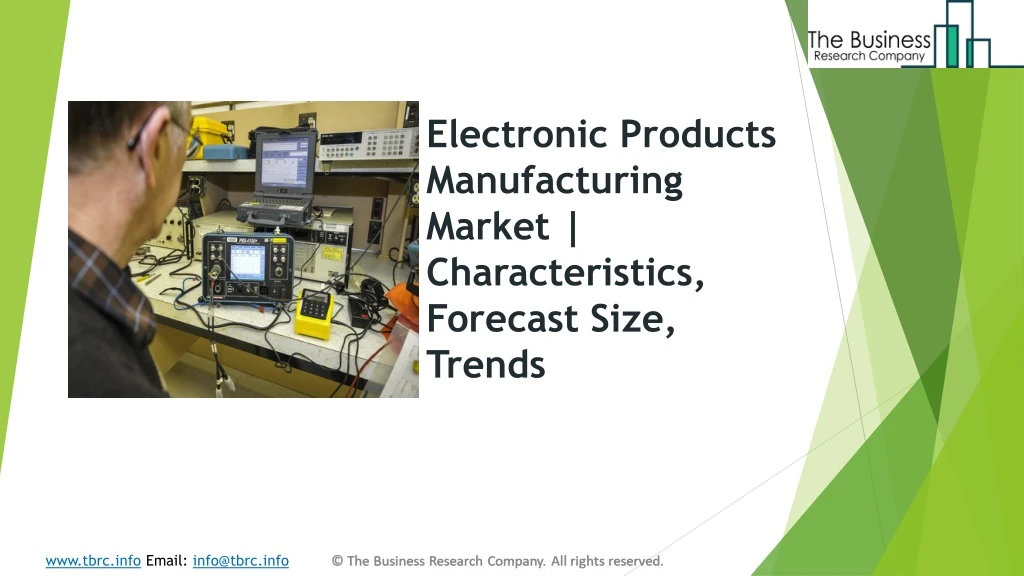 electronic products manufacturing market