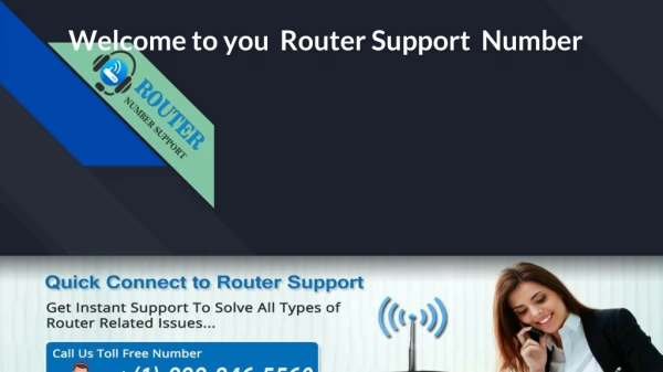 Router support number (1)-888-846-5560