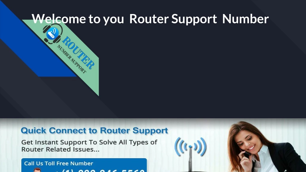 welcome to you router support number