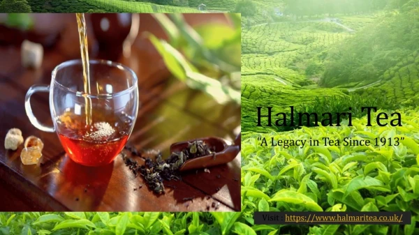 Halmari Tea Organic Tea Leaves UK