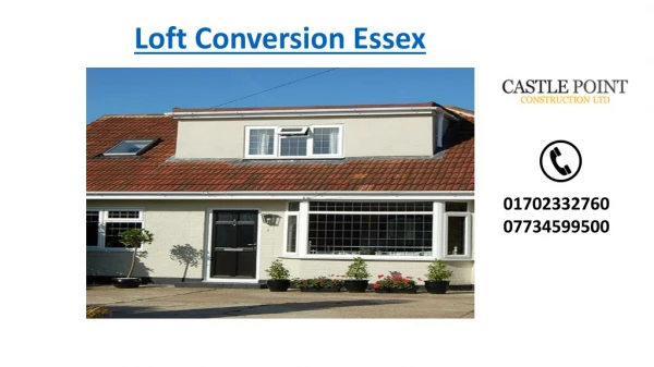 Loft Conversion Essex | Castle Point construction