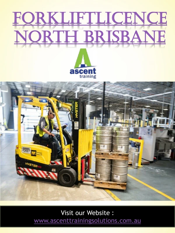 Forkliftlicence North Brisbane