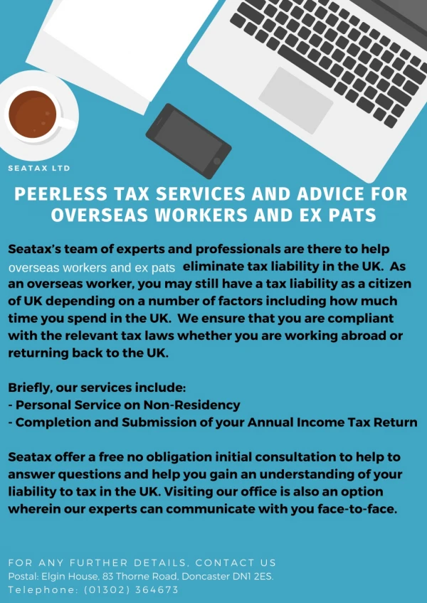 Superior Tax Services and Advice for Overseas Workers and Ex Pats