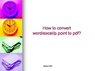 Easy Guide to Convert Word, Excel, and PowerPoint Files to PDF - slide 1