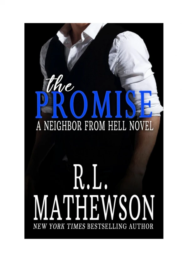[PDF] The Promise By R.L. Mathewson Free Downloads