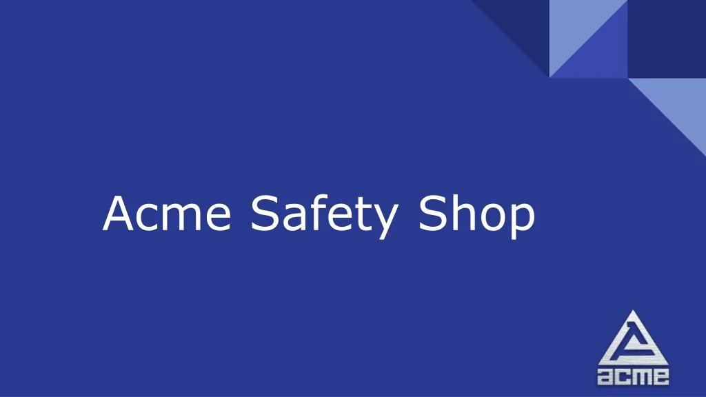 acme safety shop