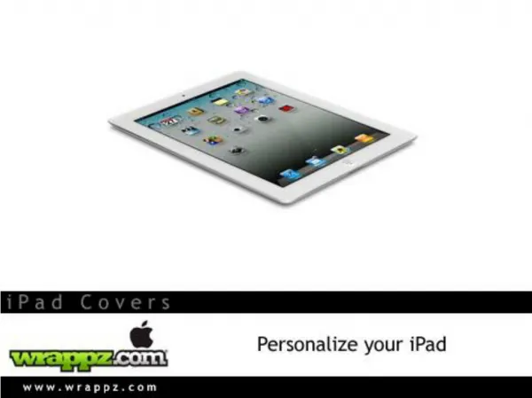 Get Ultimate Protection With Latest iPad cases by Wrappz.com