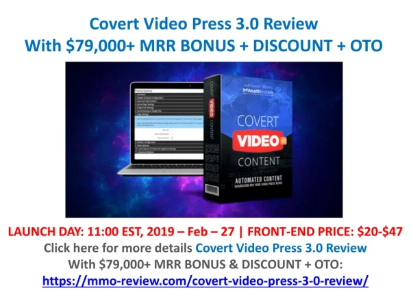 Covert Video Press 3.0 Review
