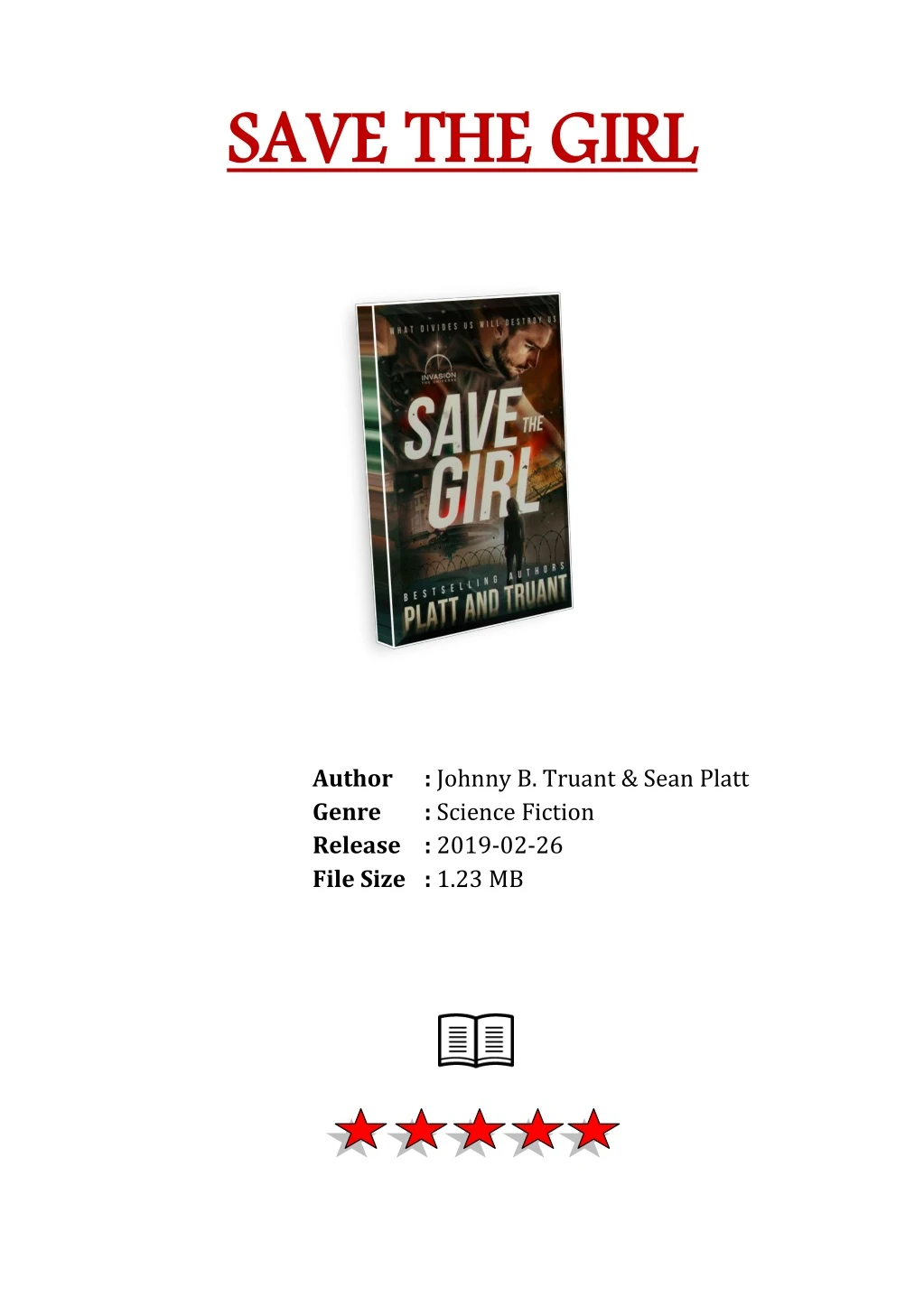 save the girl save the girl