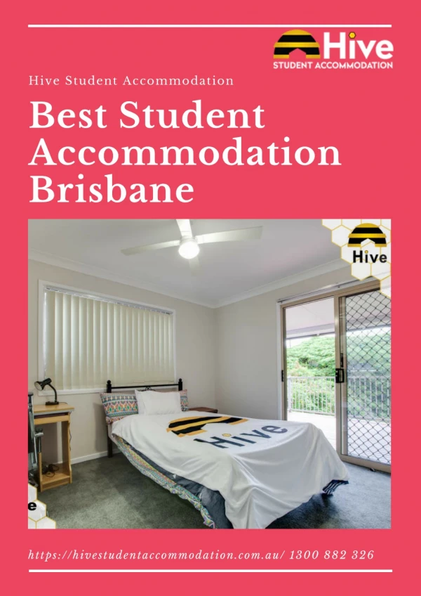 Get the Cost Effective Student Accommodation Brisbane | Hive Student Accommodation