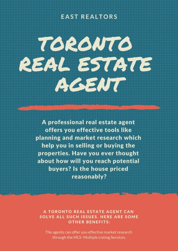 Buy your Dream Property with Toronto Real Estate Agents