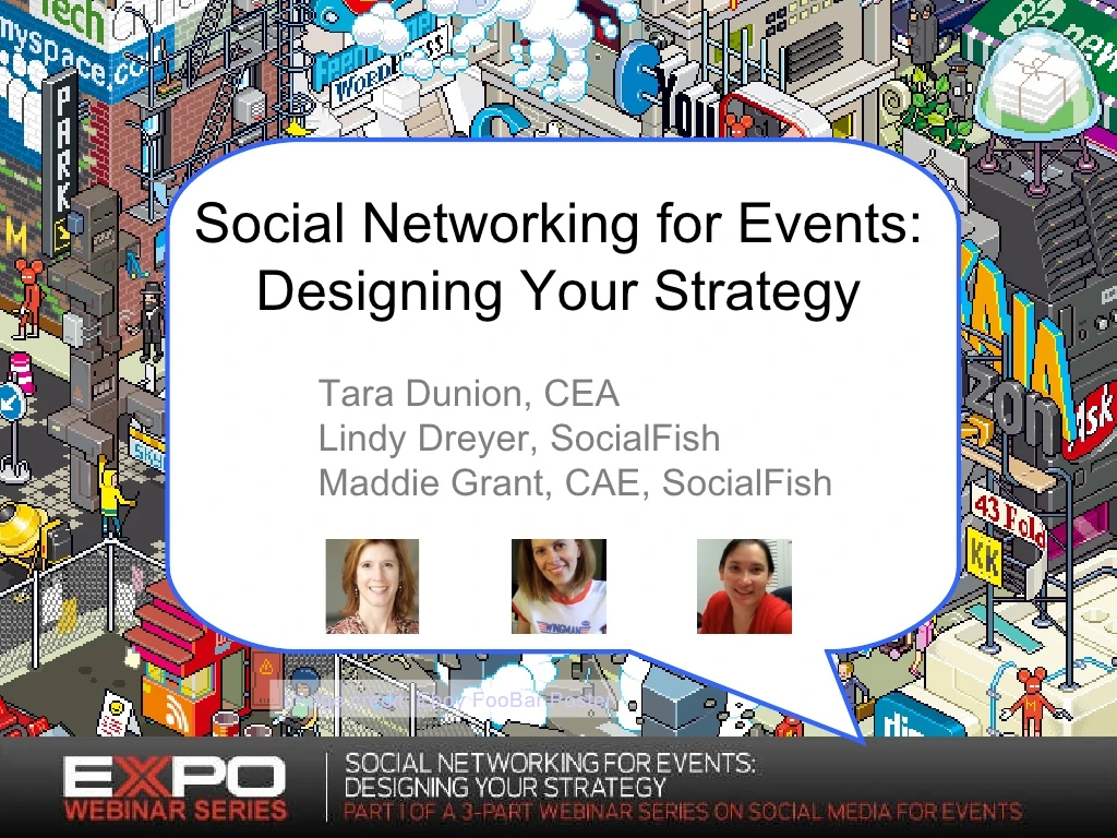 social networking for events part 1 of 3 designing a strategy