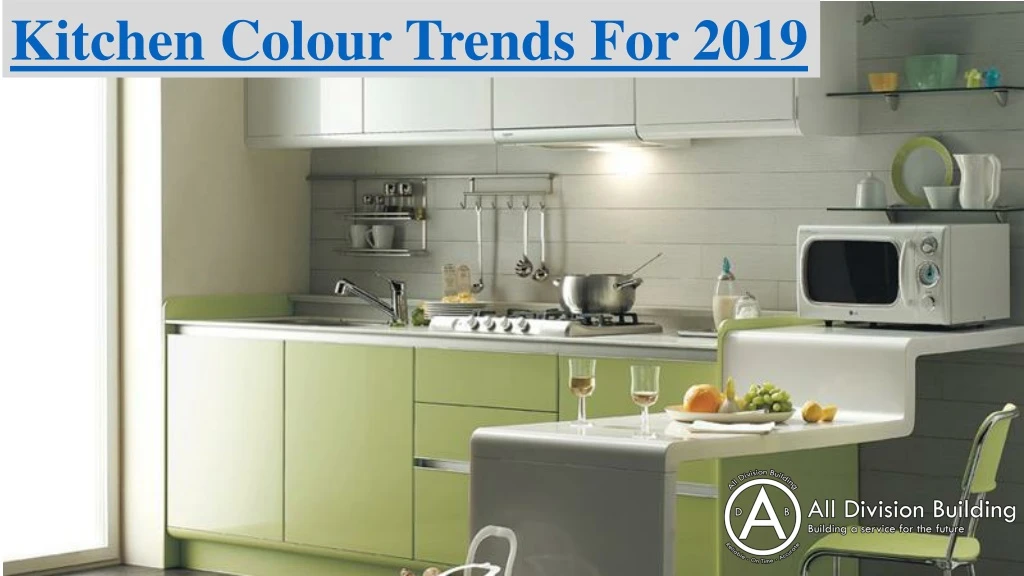 kitchen colour trends for 2019
