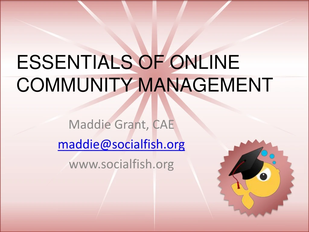 essentials of online community management