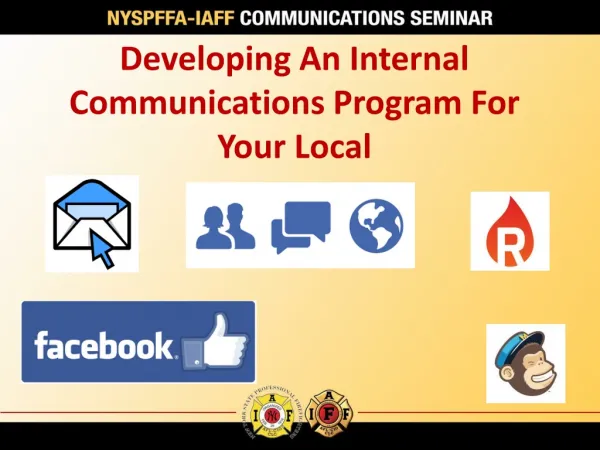 Developing An Internal Communications Program For Your Local