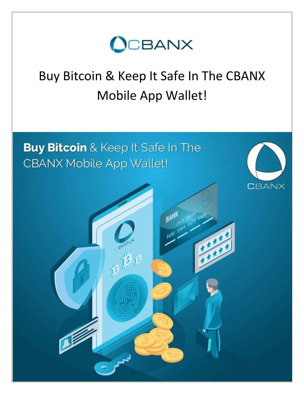 buy bitcoin keep it safe in the cbanx mobile
