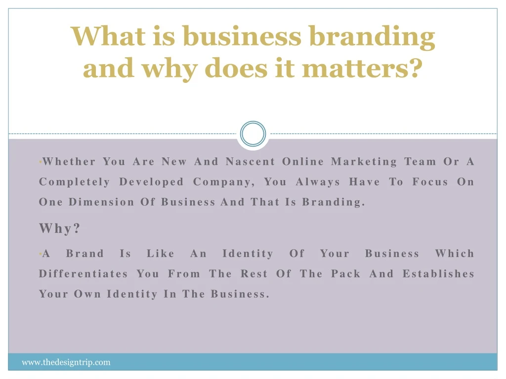what is business branding and why does it matters
