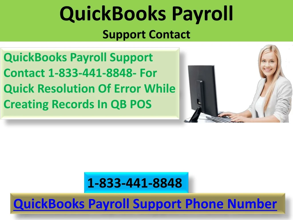 quickbooks payroll support contact