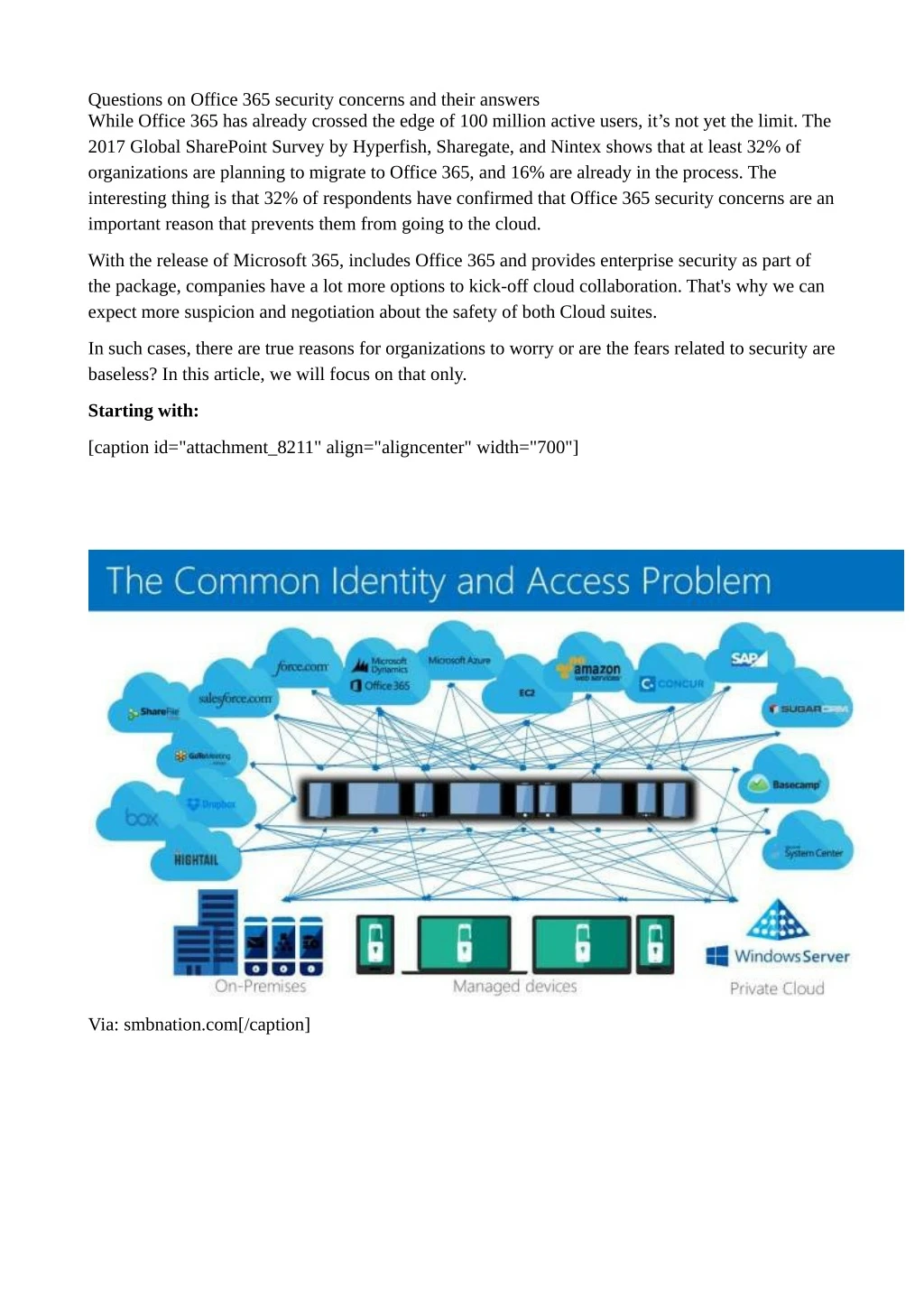 questions on office 365 security concerns