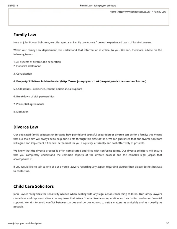 Family Law