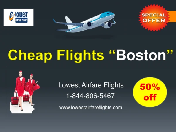 Boston Flights Tickets Booking- 50% off