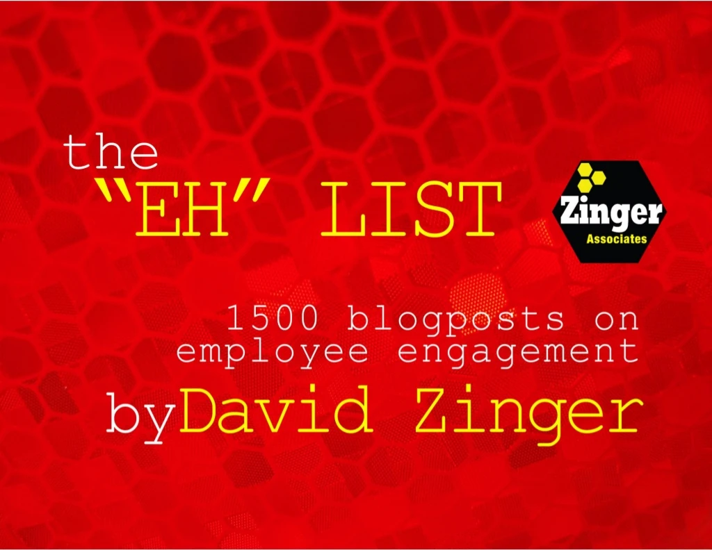 the zinger eh list 1500 employee engagement blog posts