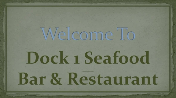 Looking for Best Seafood Restaurant in Galway