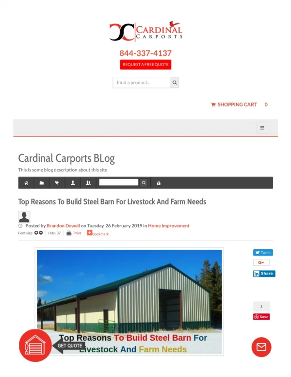 Top Reasons To Build Steel Barn For Livestock And Farm Needs