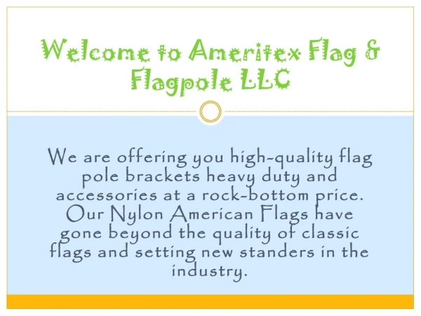 Pick the best wall mounted flag poles from our inventory