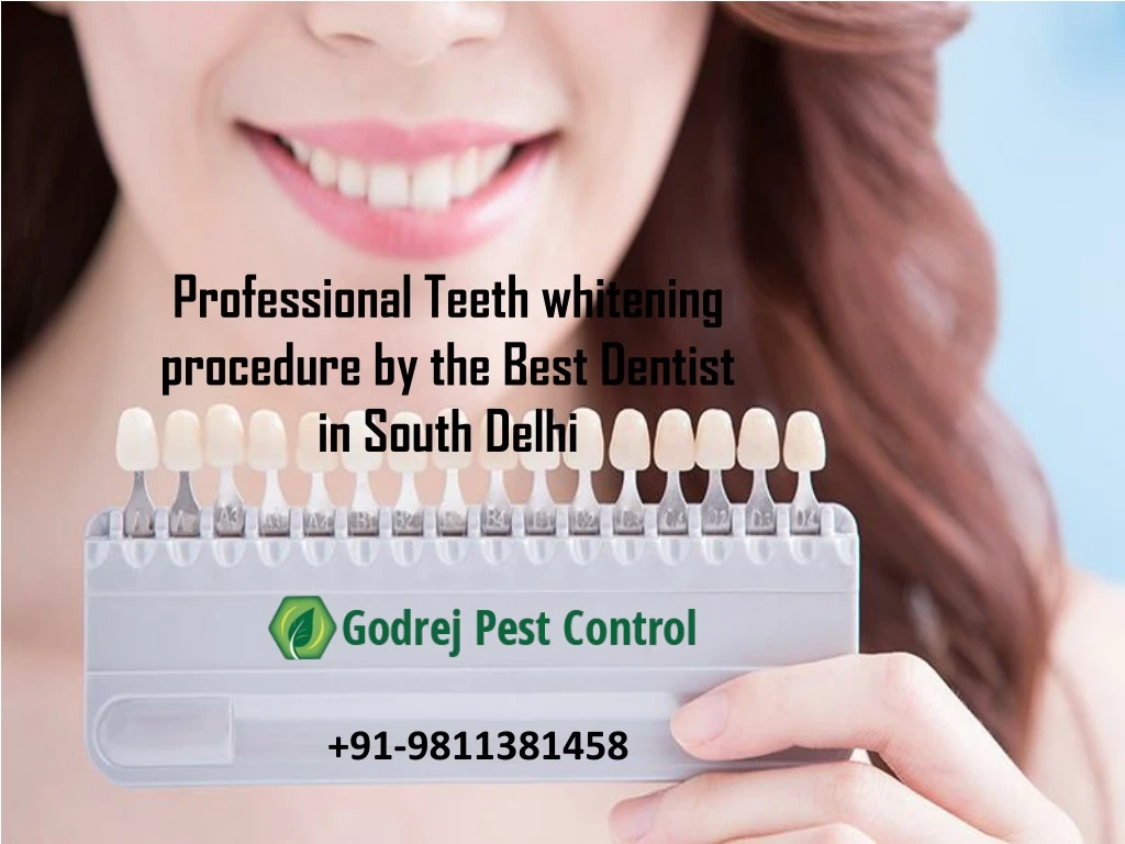 professional teeth whitening procedure