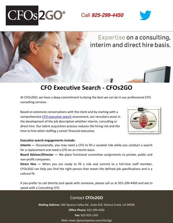 CFO Executive Search - CFOs2GO