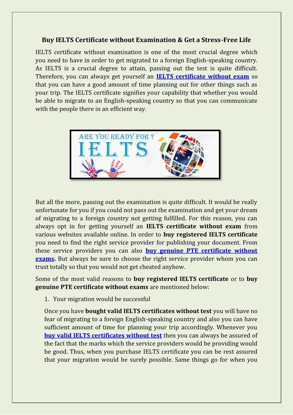buy ielts certificate without examination
