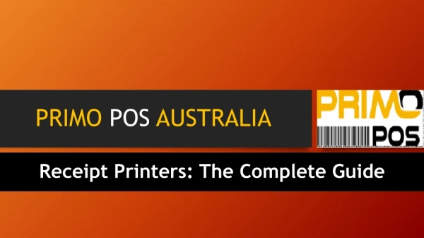 Receipt Printers: The Complete Guide