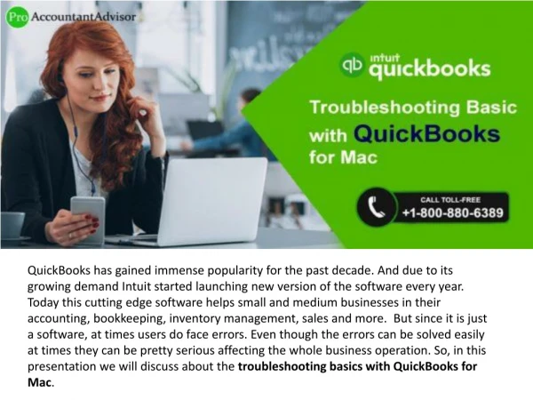 Troubleshooting basics with QuickBooks Desktop for Mac