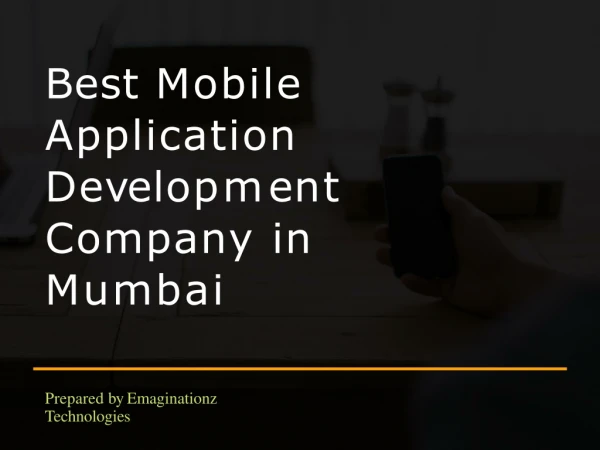 How to choose best mobile application development company in Mumbai