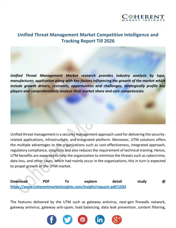 Unified Threat Management Market