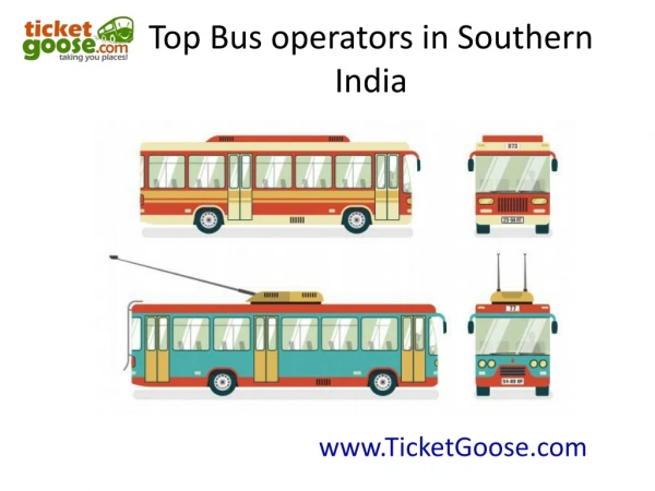 Top Bus operators in Southern India