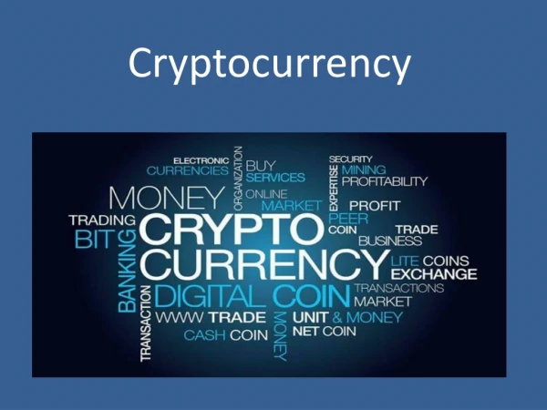 What is Cryprocurrency