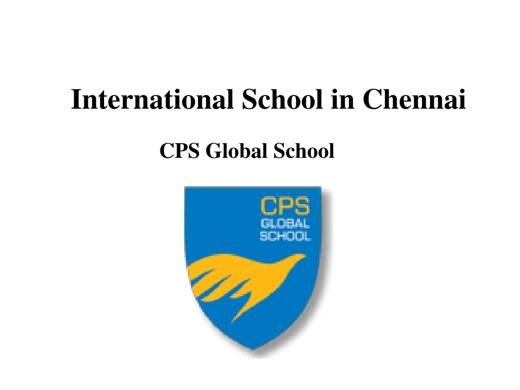 international school in chennai