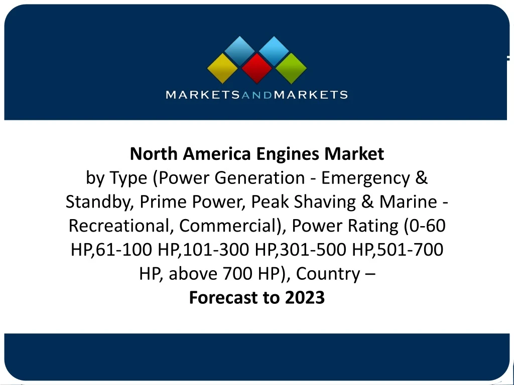 north america engines market by type power