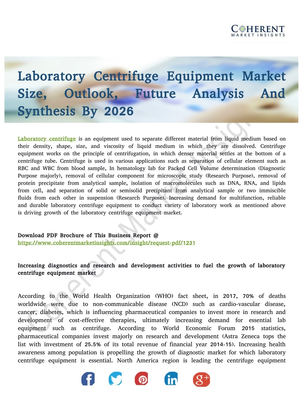 laboratory centrifuge equipment laboratory