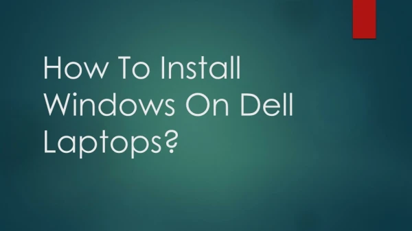 Windows Installation At Your Home